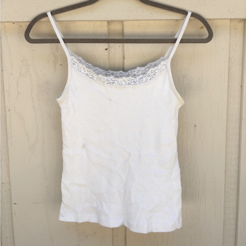 Brandy Melville lace tank top